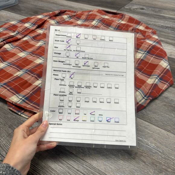 Eddie Bauer Tartan Plaid Mens 2XL Relaxed Chest Pocket Button Down Flannel Shirt - Picture 12 of 12